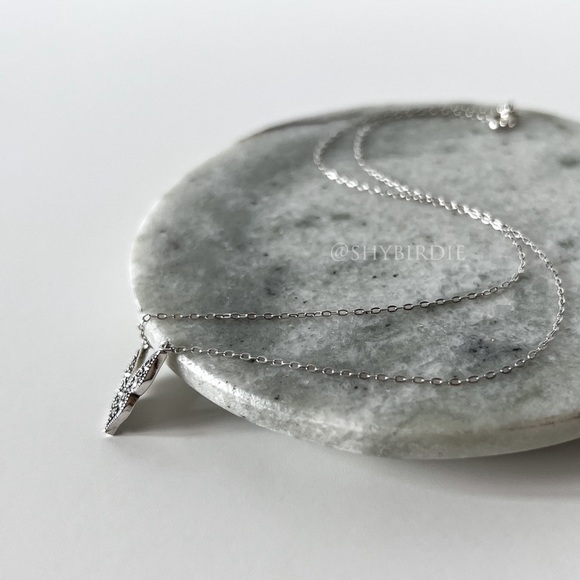 NEW Artisan Marcasite & Sterling Silver Pendant Necklace - Picture 6 of 9